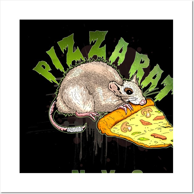 Pizza Rat NYC Wall Art by Lmann17